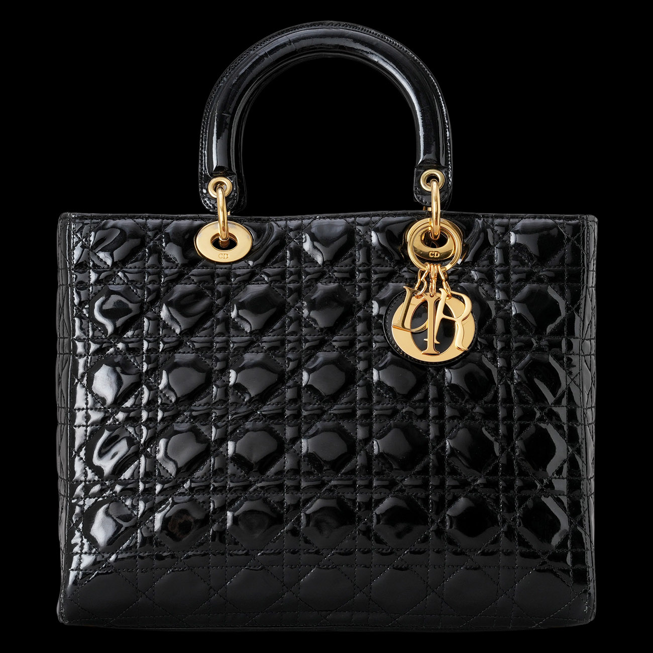 CHRISTIAN DIOR(USED)디올 페이던트 레이디 디올 라지
